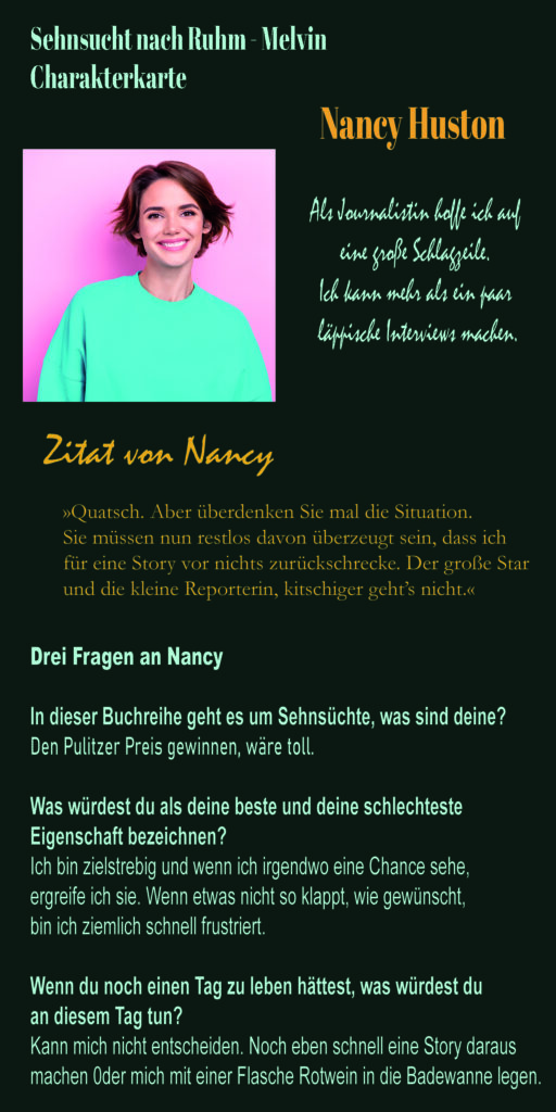 Charakterkarte Nancy