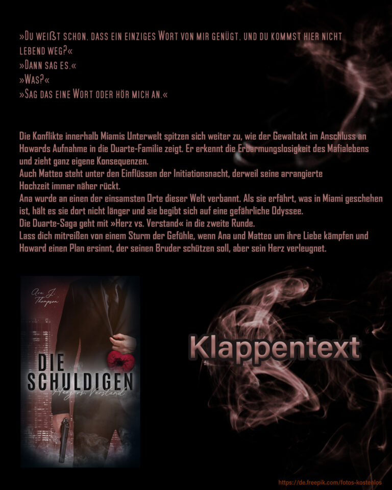 Klappentext Bd. 2 Die Schuldigen